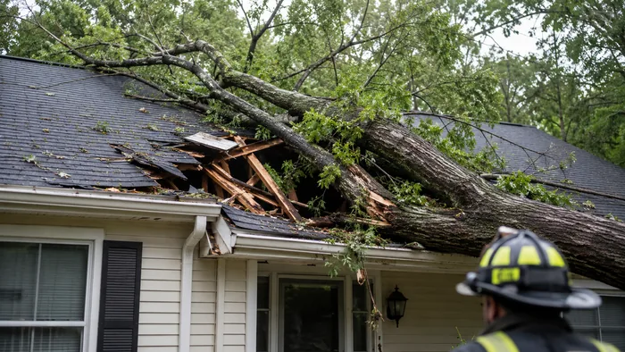Tree Fell on Roof: What to Do Before Calling It “Just Roof Damage”