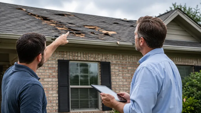 Roof Damage Repair in Plano, TX